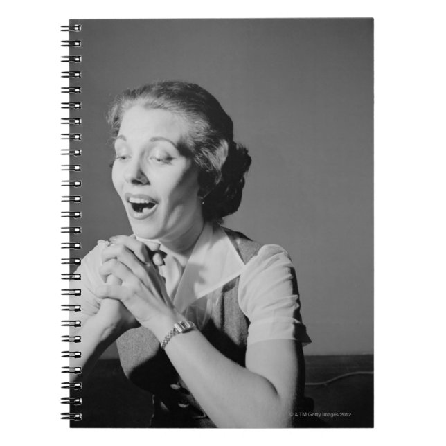Clasped Hands Notebook (Front)