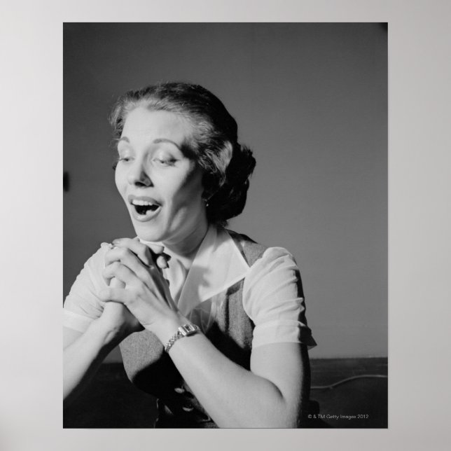 Clasped Hands Poster (Front)