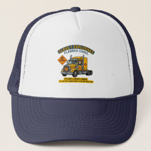 Class 1 Explosives Trucker Gift   Funny ADR Hazard Hat