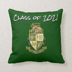 Class  2021 Slidell High Tigers Graduation Pillow