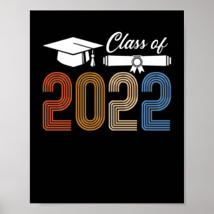 Class 2022 College University High School Senior Poster