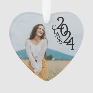 Class 2024 Graduation Photo Ornament