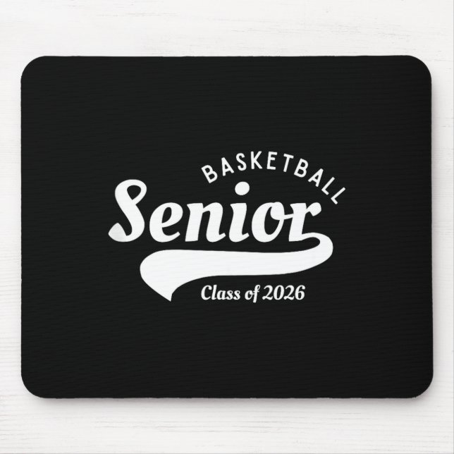 Class 2026 Basketball Senior Night Artwork Mouse Mat (Front)