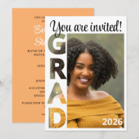 Class 2026 BSN Nursing Graduate Party Invitation