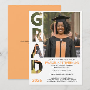 Class 2026 RN Nursing Graduate Party Invitation