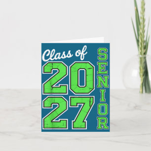 Class 2027 Senior 27 High Card