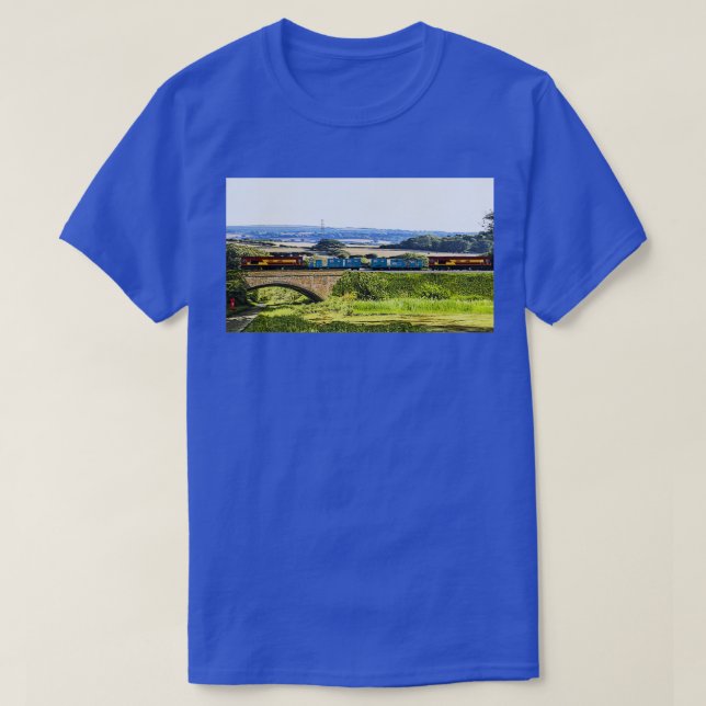 Class 66 leaf cleaning locomotive T-Shirt (Design Front)