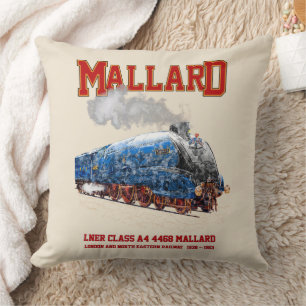 Class A4 Mallard - World Fastest Steam Locomotive Cushion
