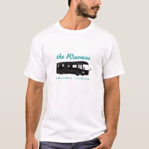 Class A Motorhome / Bus Silhouette Graphic T-Shirt