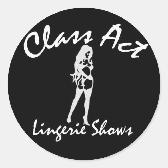 Class Act Stickers (Front)