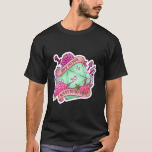 Class Alignment Dice Dungeon Role Playing Game Mas T-Shirt