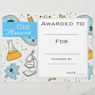 Class award science subject student