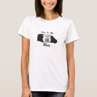 Class B My Way Route 66 RV motorhome T-Shirt