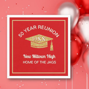 Class Celebration! 50th Reunion Napkin