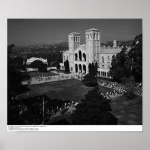 Class Change, from top of Old Physics Building Poster