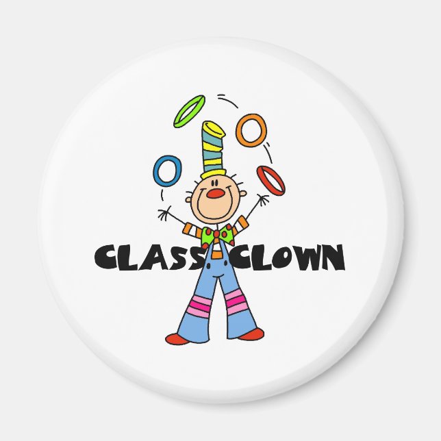 Class Clown Magnet (Front)
