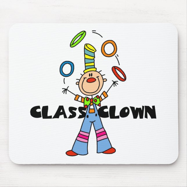 Class Clown Mouse Mat (Front)