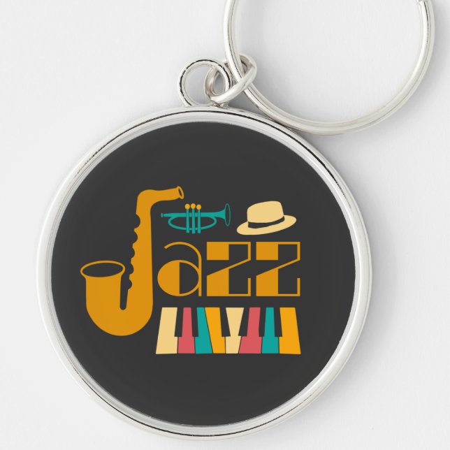 Class Jazz Soul Key Ring (Front)