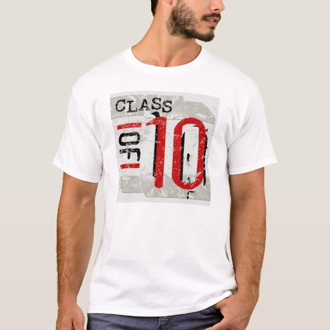 Class of 10 Grunge Light T-Shirts (Front)