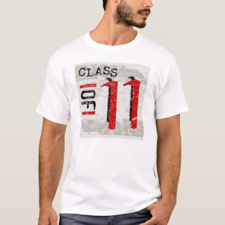 Class of 11 Grunge Light T-Shirts