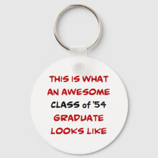 class of 1954 graduate, awesome keychain