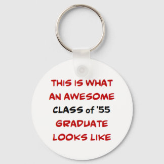 class of 1955 graduate, awesome keychain