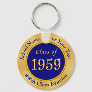 Class of 1959 Reunion Gifts in Your Colours or Key Ring