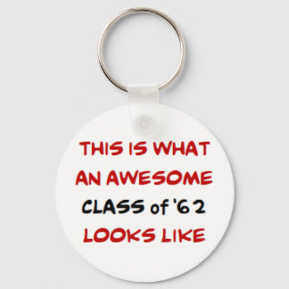 class of 1962, awesome key ring