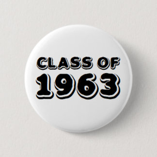 class of 1963 6 cm round badge