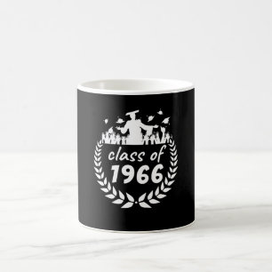 class of 1966 graduation or reunion design by year coffee mug