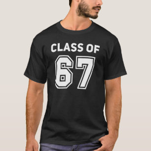 Class Of 1967 College Highschool Reunion Class Of  T-Shirt