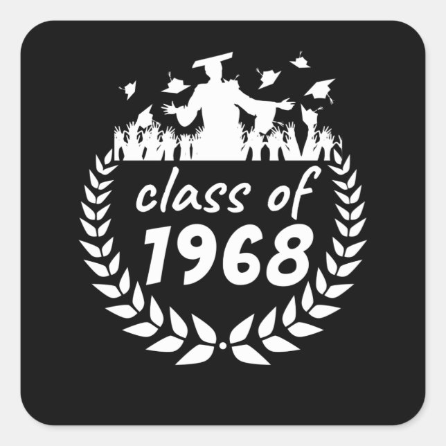 Class of 1968 Class Reunion Name Tag (Front)