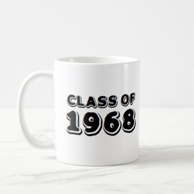 class of 1968 coffee mug (Left)