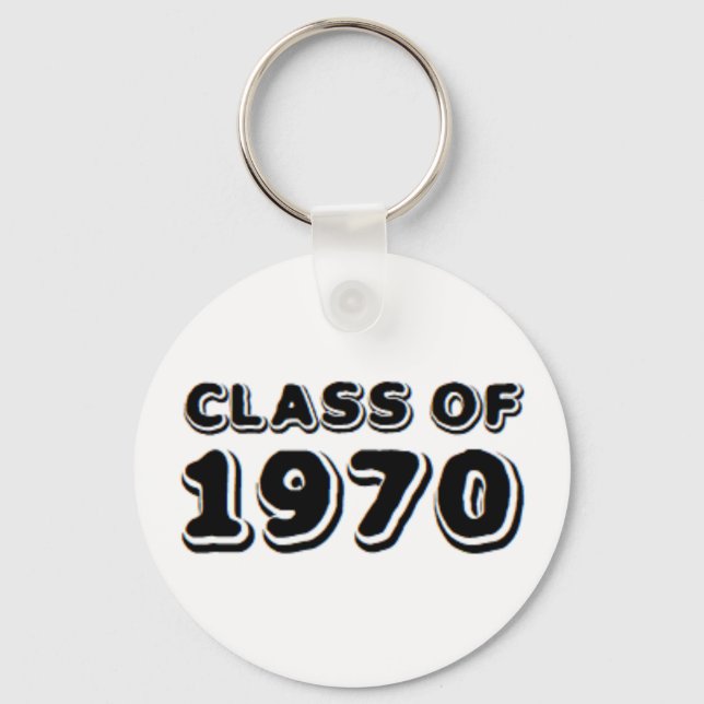 class of 1970 key ring (Front)