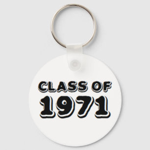 class of 1971 key ring