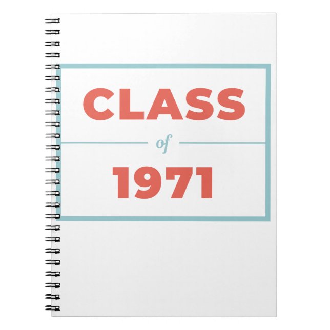 Class of 1971 notebook (Front)