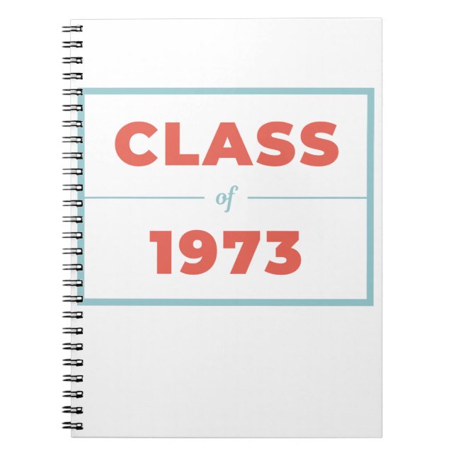 Class of 1973 notebook (Front)