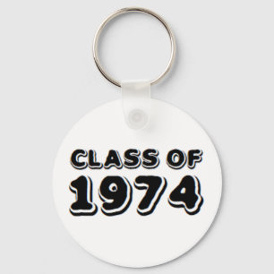 class of 1974 key ring