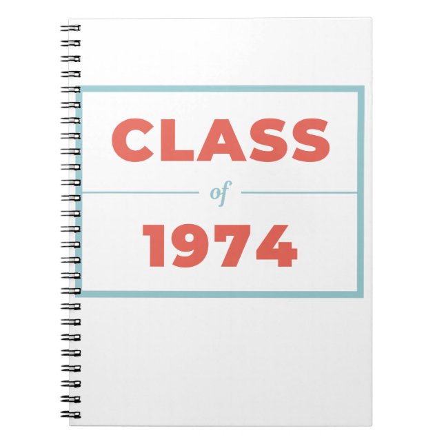 Class of 1974 notebook (Front)