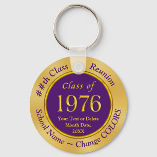 Class of 1976, 50th Class Reunion Party Favours, Key Ring