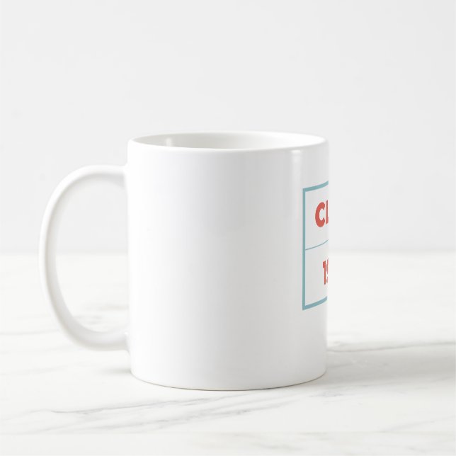 Class of 1980 coffee mug (Left)