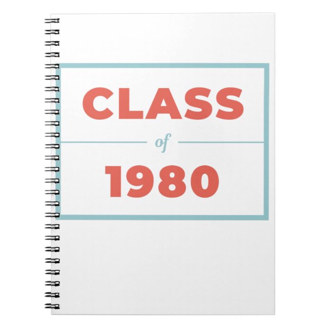 Class of 1980 notebook (Front)