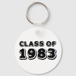 class of 1983 key ring