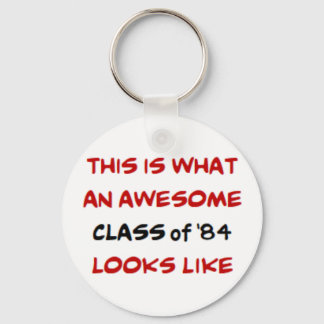 class of 1984, awesome key ring