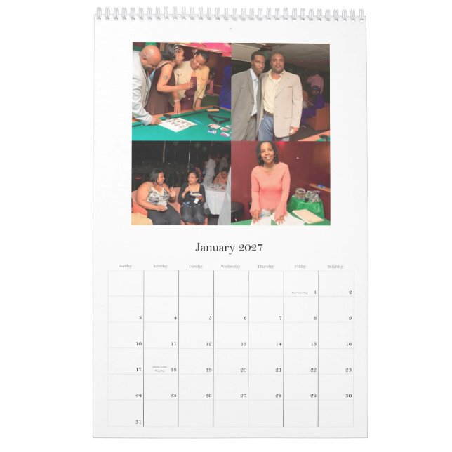 Class of 1985 20th Class Reunion Calendar (Jan 2027)