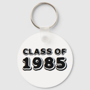 class of 1985 key ring