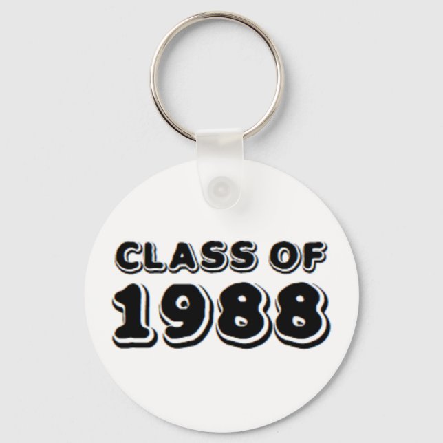 class of 1988 key ring (Front)