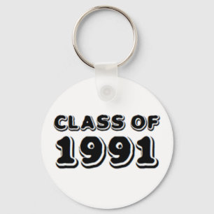 class of 1991 key ring