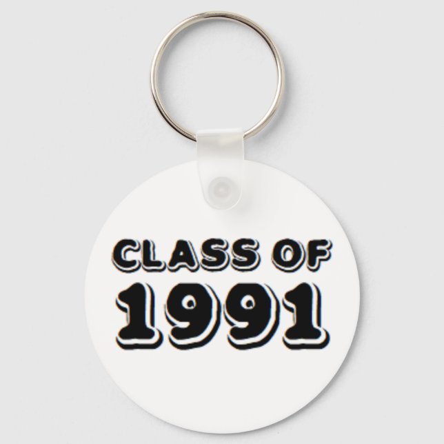 class of 1991 key ring (Front)