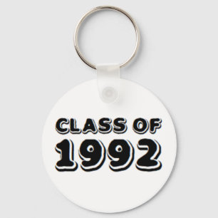 class of 1992 key ring